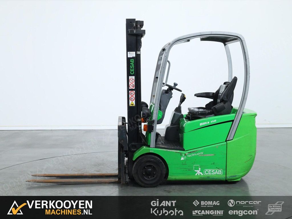 2008 Cesab Blitz 150AC Heftruck VT915 Sideshift + Forkpositioner