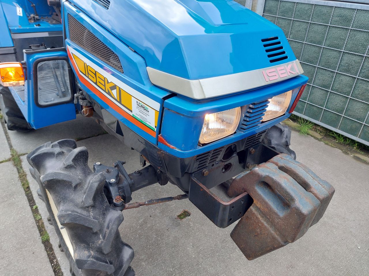 Iseki TU 315 F met KENTEKEN