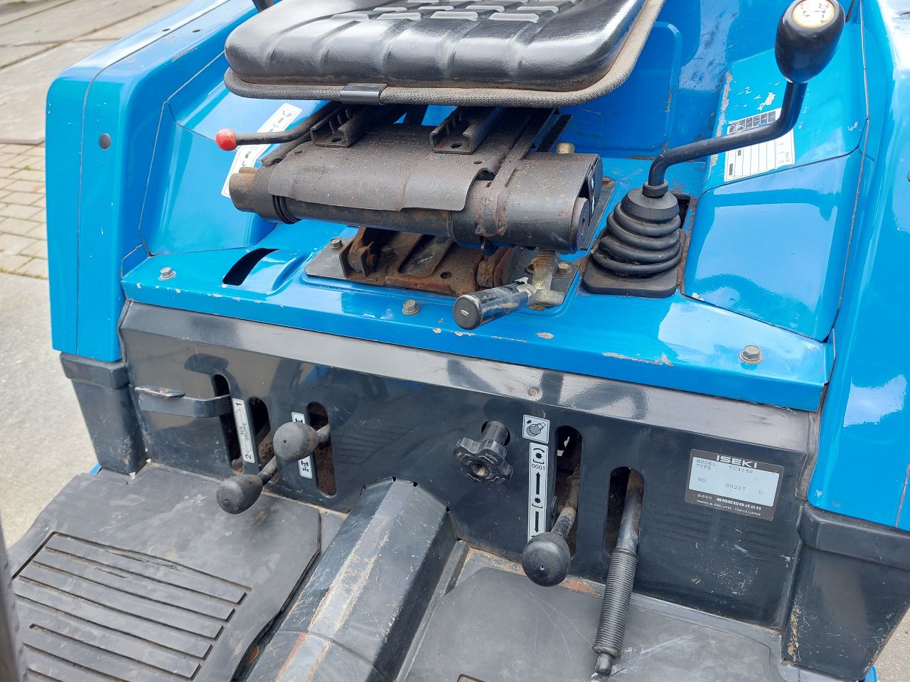 Iseki TU 315 F met KENTEKEN