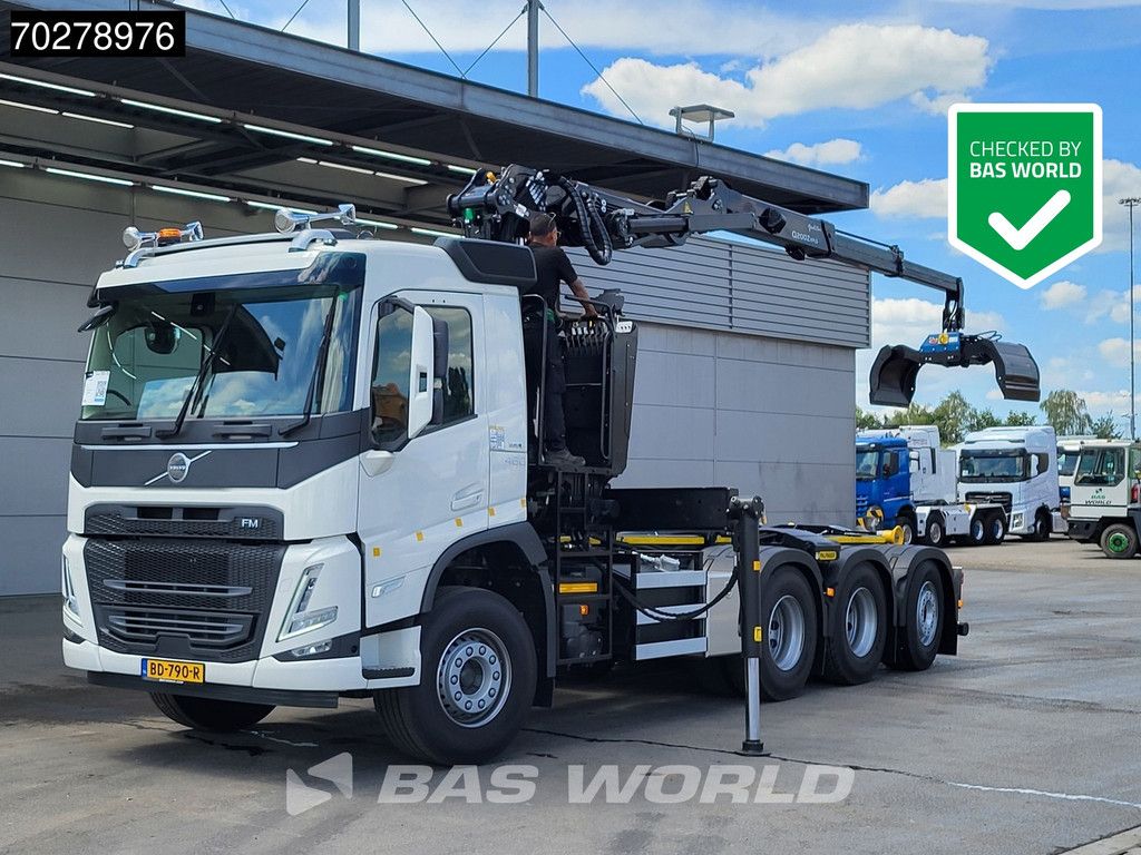 Volvo FM 460 8X4 NEW NL-Truck! Palfinger Epsilon Q200Z 95TR + HT24 TEC Hooklift Knijperauto