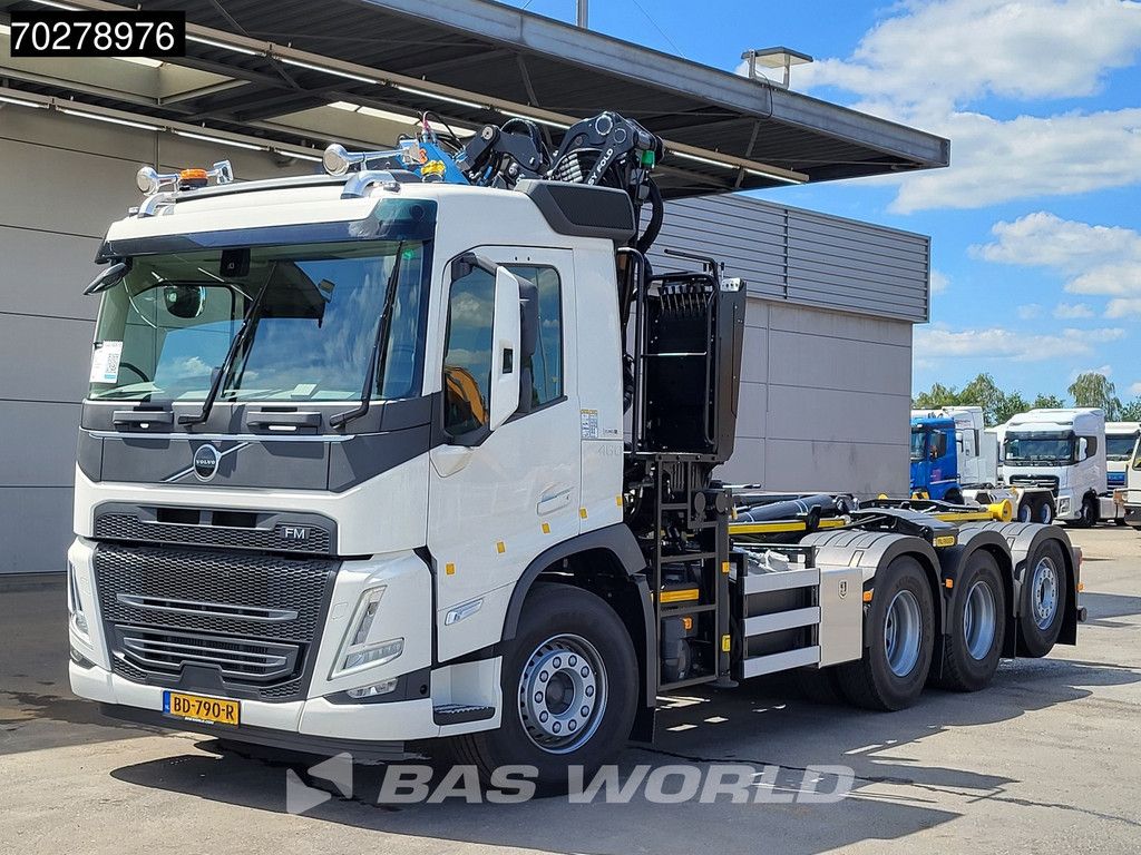 Volvo FM 460 8X4 NEW NL-Truck! Palfinger Epsilon Q200Z 95TR + HT24 TEC Hooklift Knijperauto