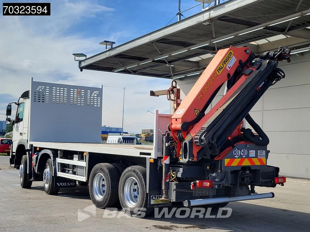 Volvo FMX 370 8X4 Palfinger PK22002-EH Kran Crane Remote VEB Automatic Euro 6