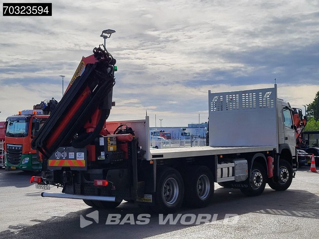 Volvo FMX 370 8X4 Palfinger PK22002-EH Kran Crane Remote VEB Automatic Euro 6