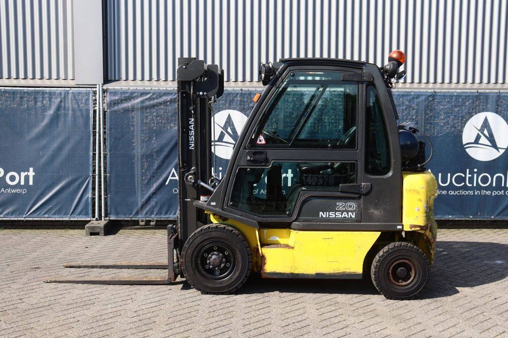 Heftruck Nissan U1D2A20LQ LPG 2000kg 3.3m 2010