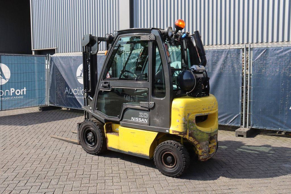 Heftruck Nissan U1D2A20LQ LPG 2000kg 3.3m 2010