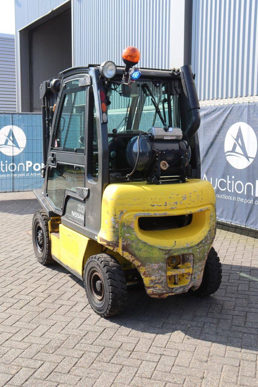 Heftruck Nissan U1D2A20LQ LPG 2000kg 3.3m 2010