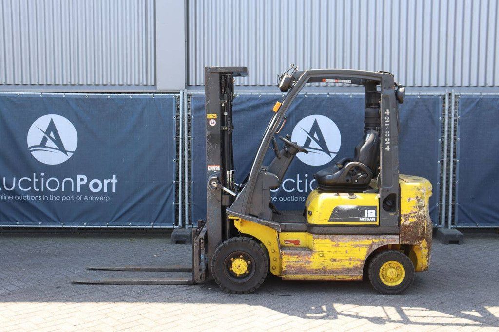 Forklift Nissan FD01A18Q Diesel 1750kg 4.7m 2005
