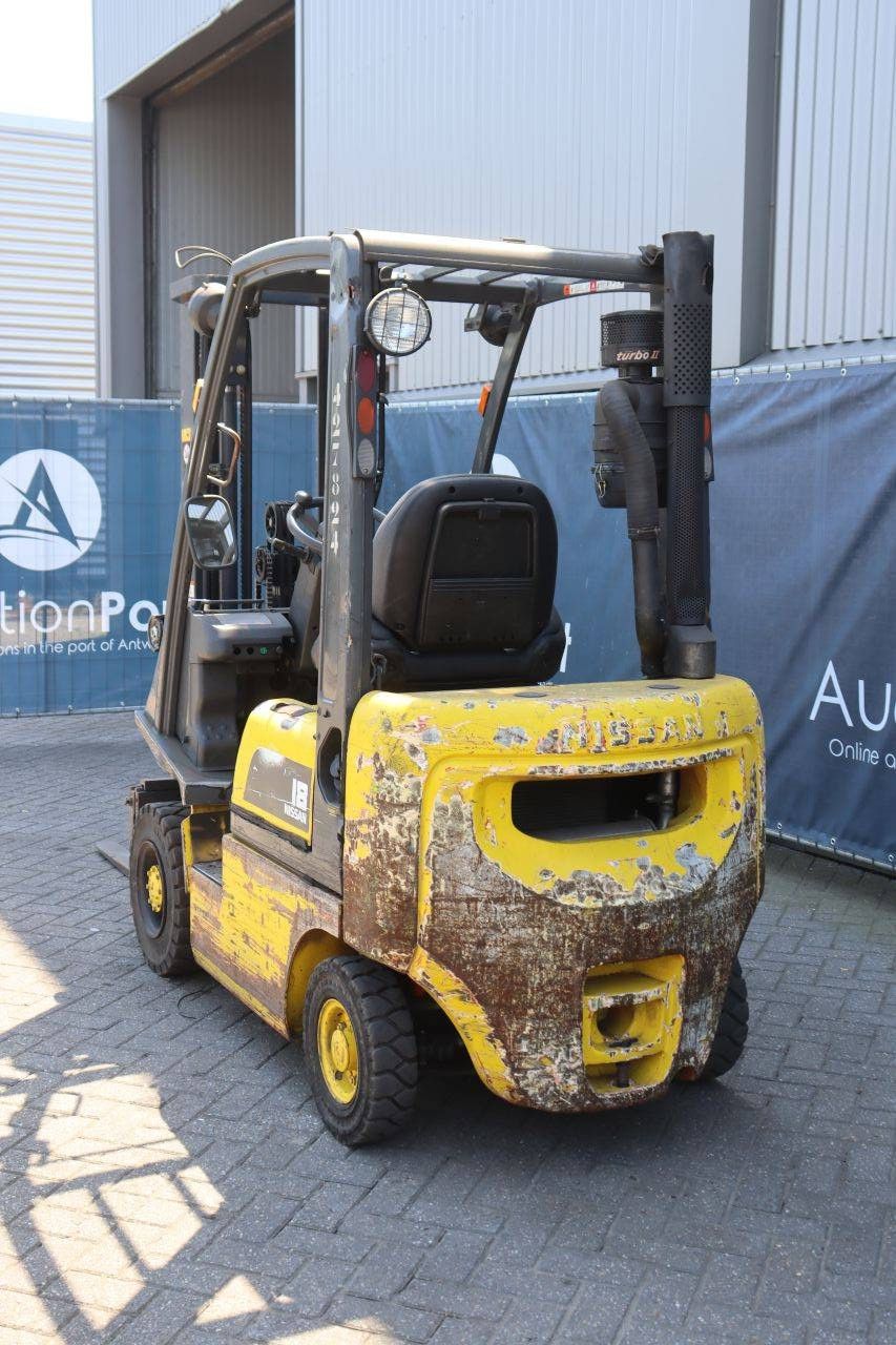 Forklift Nissan FD01A18Q Diesel 1750kg 4.7m 2005