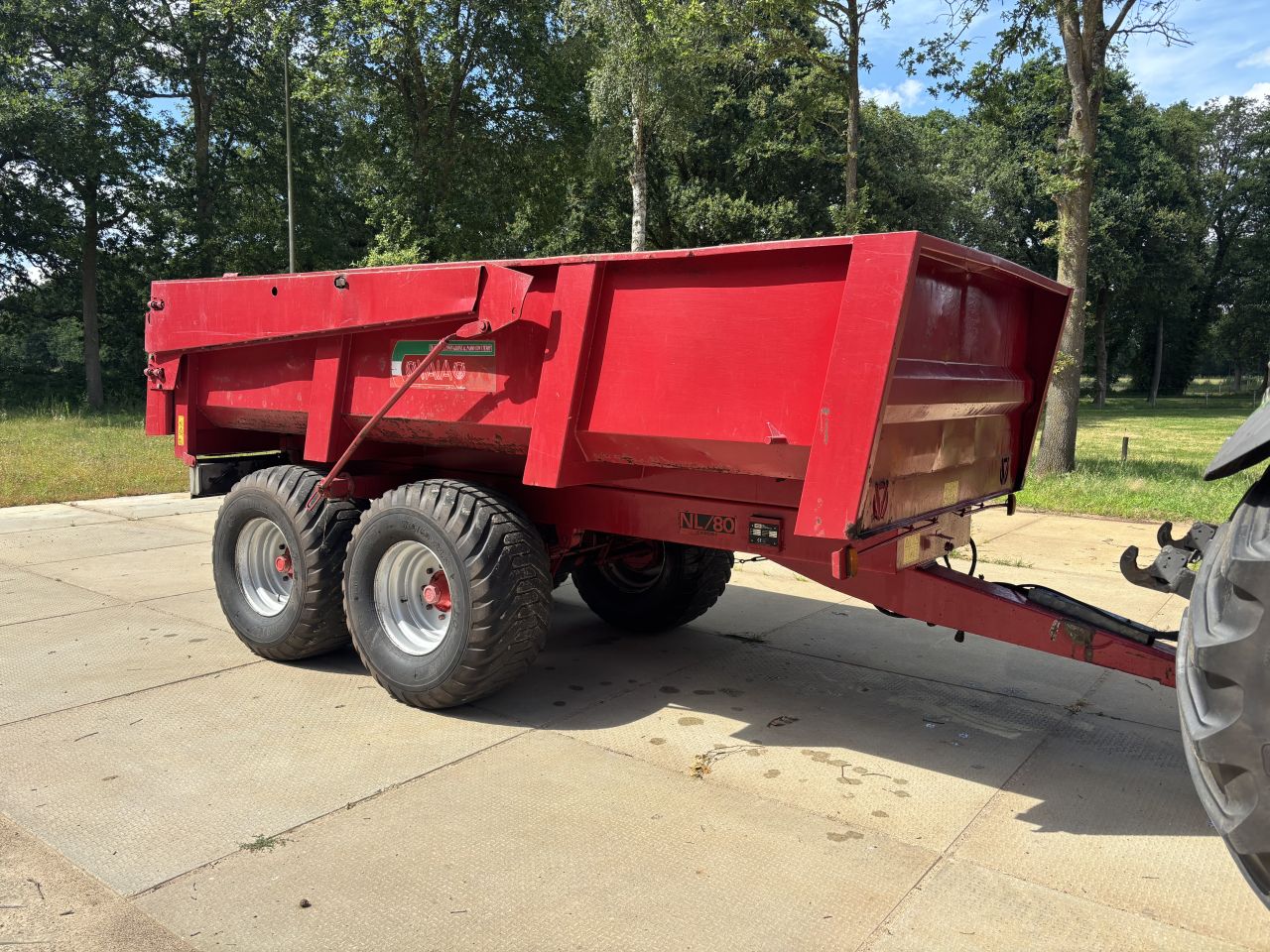 Vaia 8 tons kieper kipper