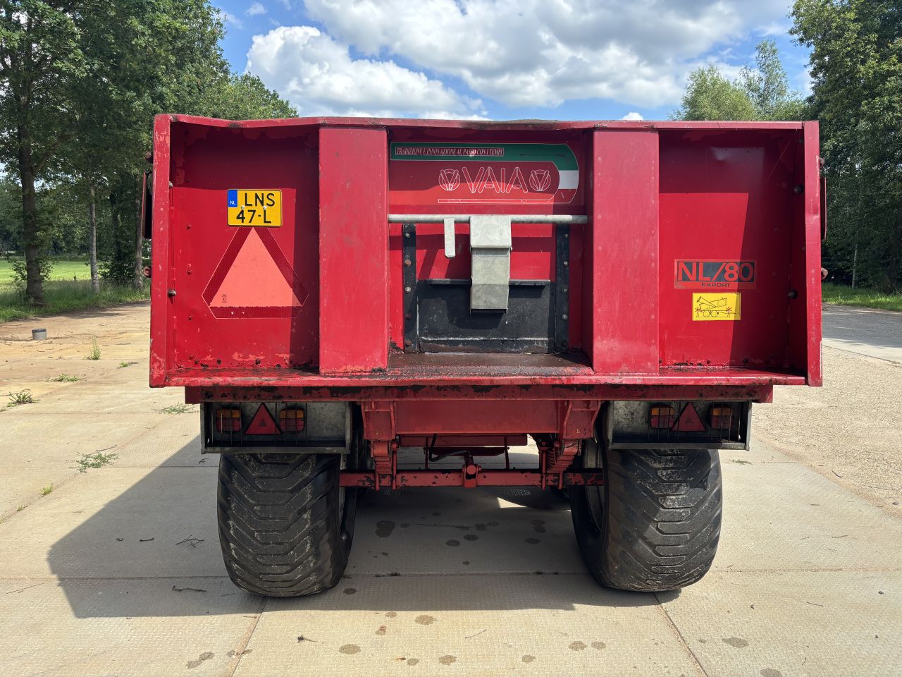 Vaia 8 tons kieper kipper