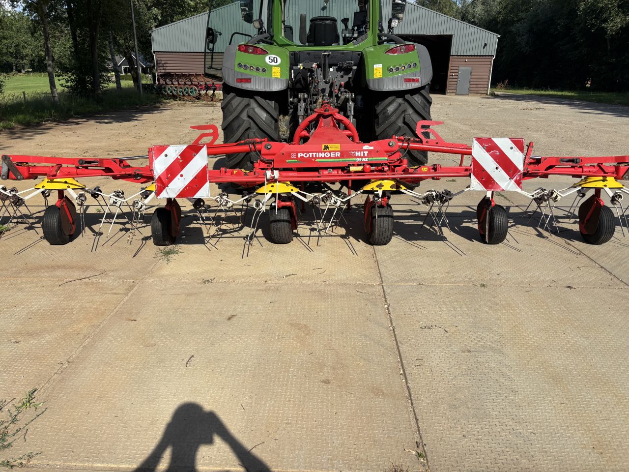 Pottinger 8 elements schudder eurohit 91Z hooischudder