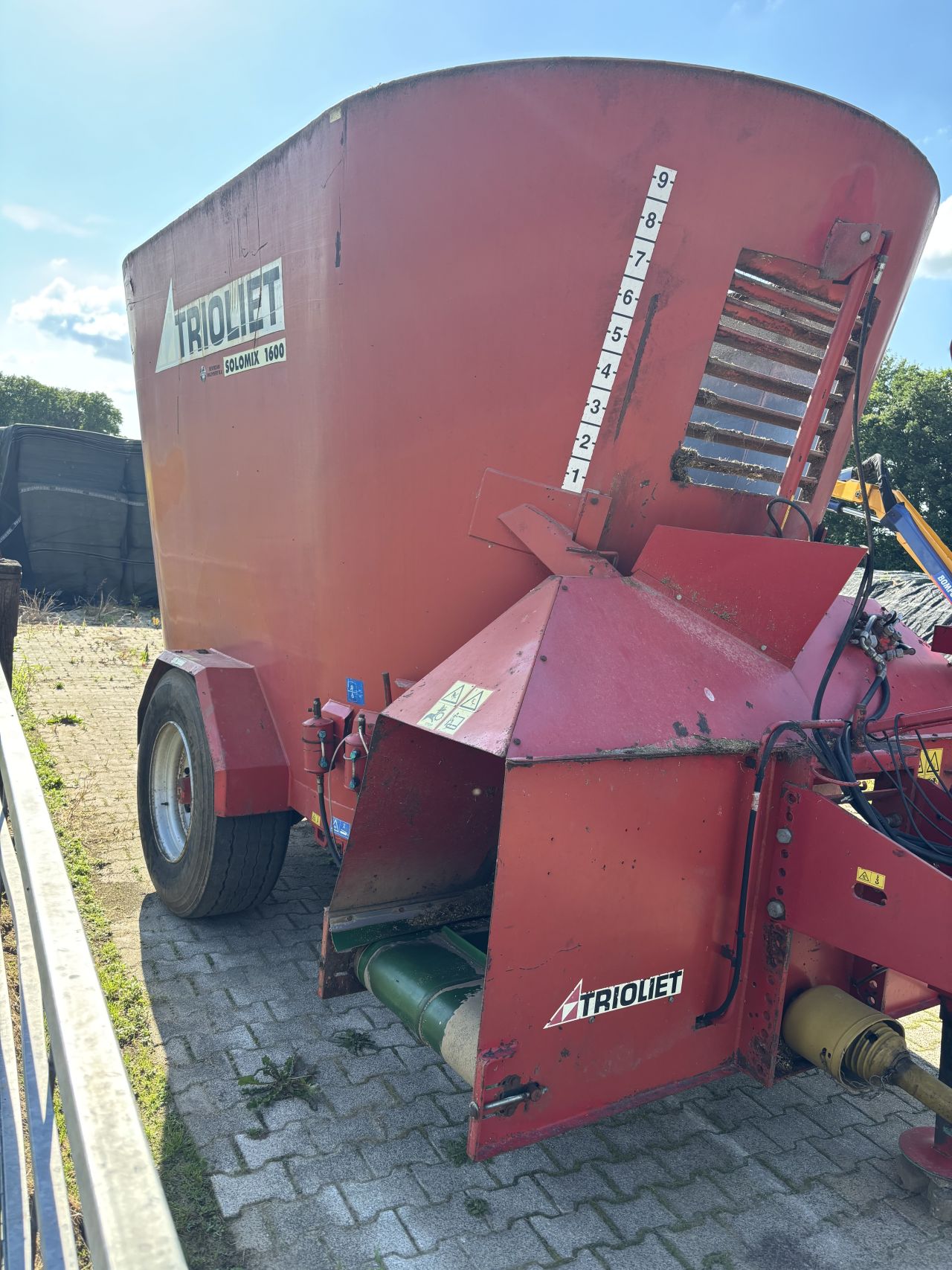 Trioliet solomix 1600 mengwagen 16 m3