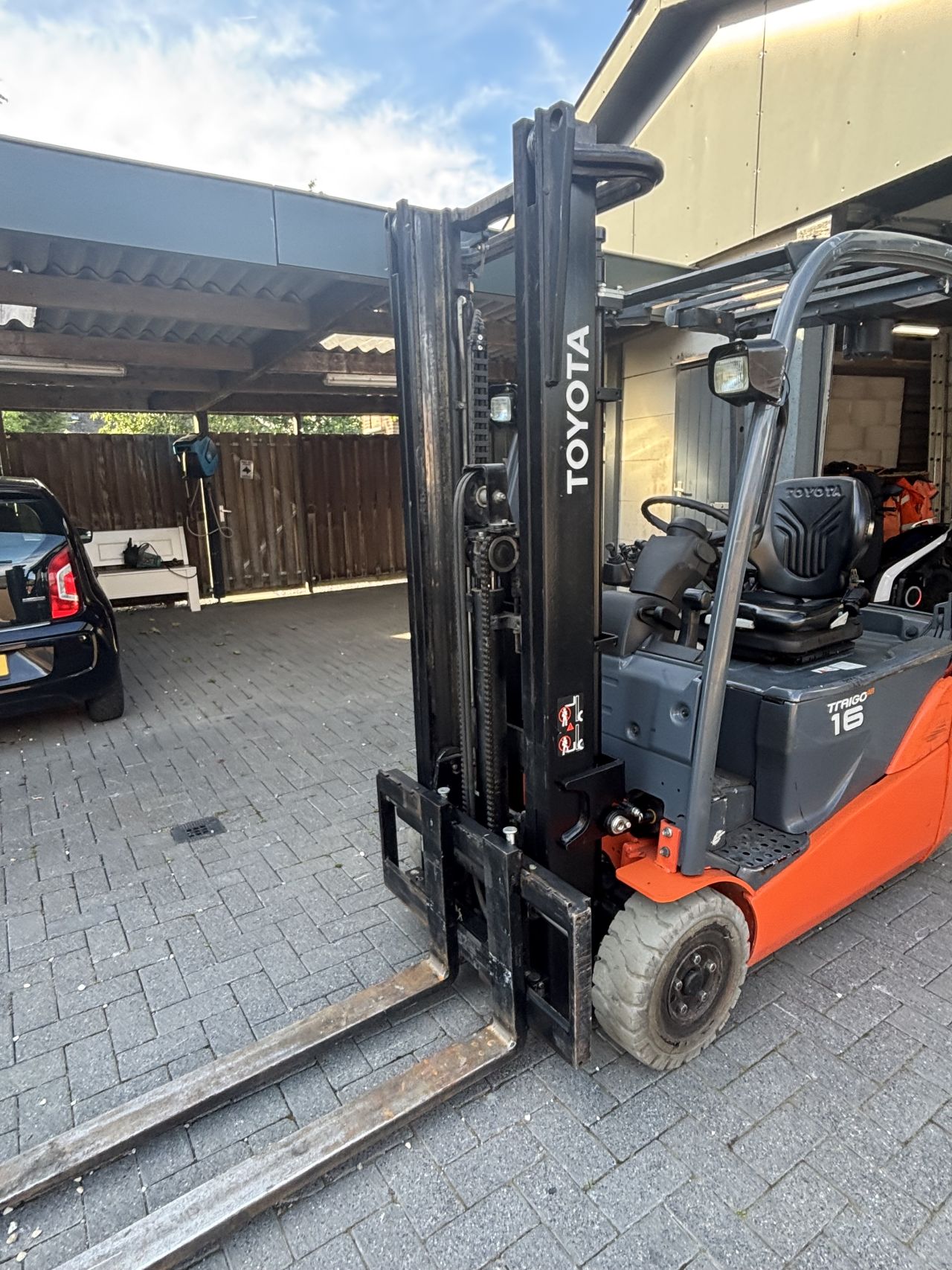 Toyota elektrische heftruck 1,6t