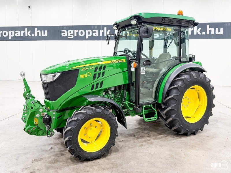 John Deere 5105GN 24/12 electrohydraulic Hi-Lo transmission, 40 km/h, narro