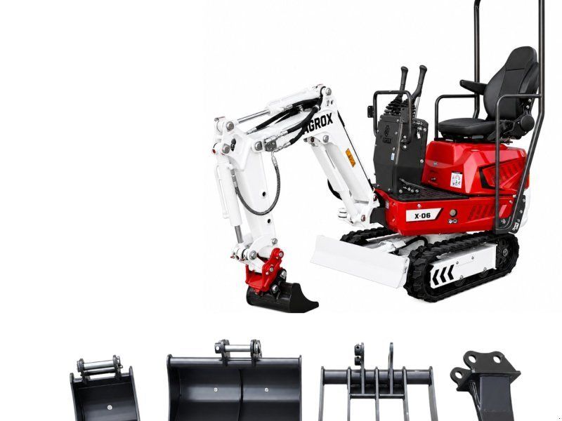AGROX Edition X-06 Benzin- 640 kg mit Schaufel