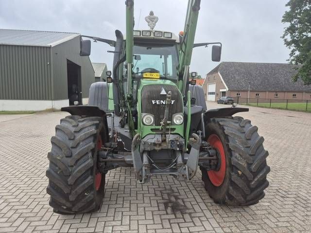 Fendt 714 Vario TMS, voorlader, zeer netjes