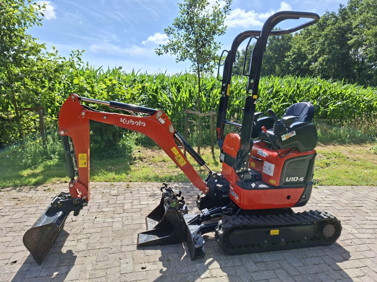 Kubota U10-5 | bj 2024 | 222uur | Hydr. snelwissel