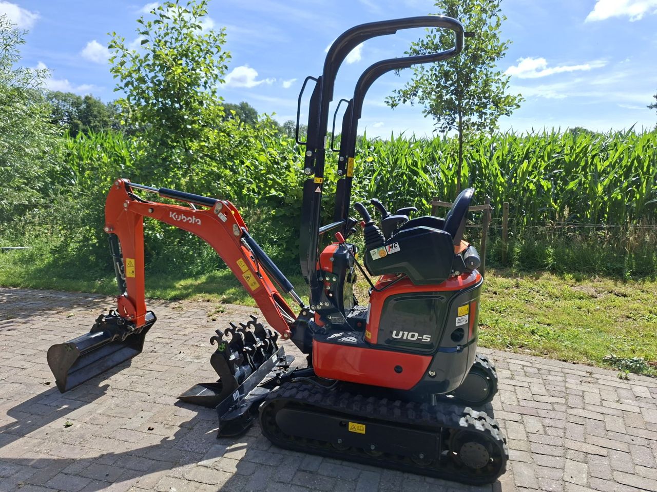 Kubota U10-5 | bj 2024 | 222uur | Hydr. snelwissel