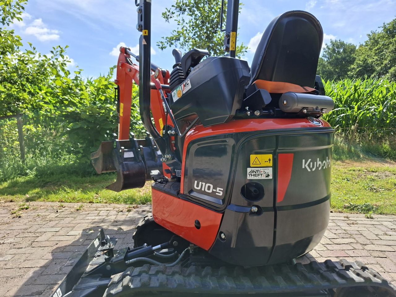 Kubota U10-5 | bj 2024 | 222uur | Hydr. snelwissel