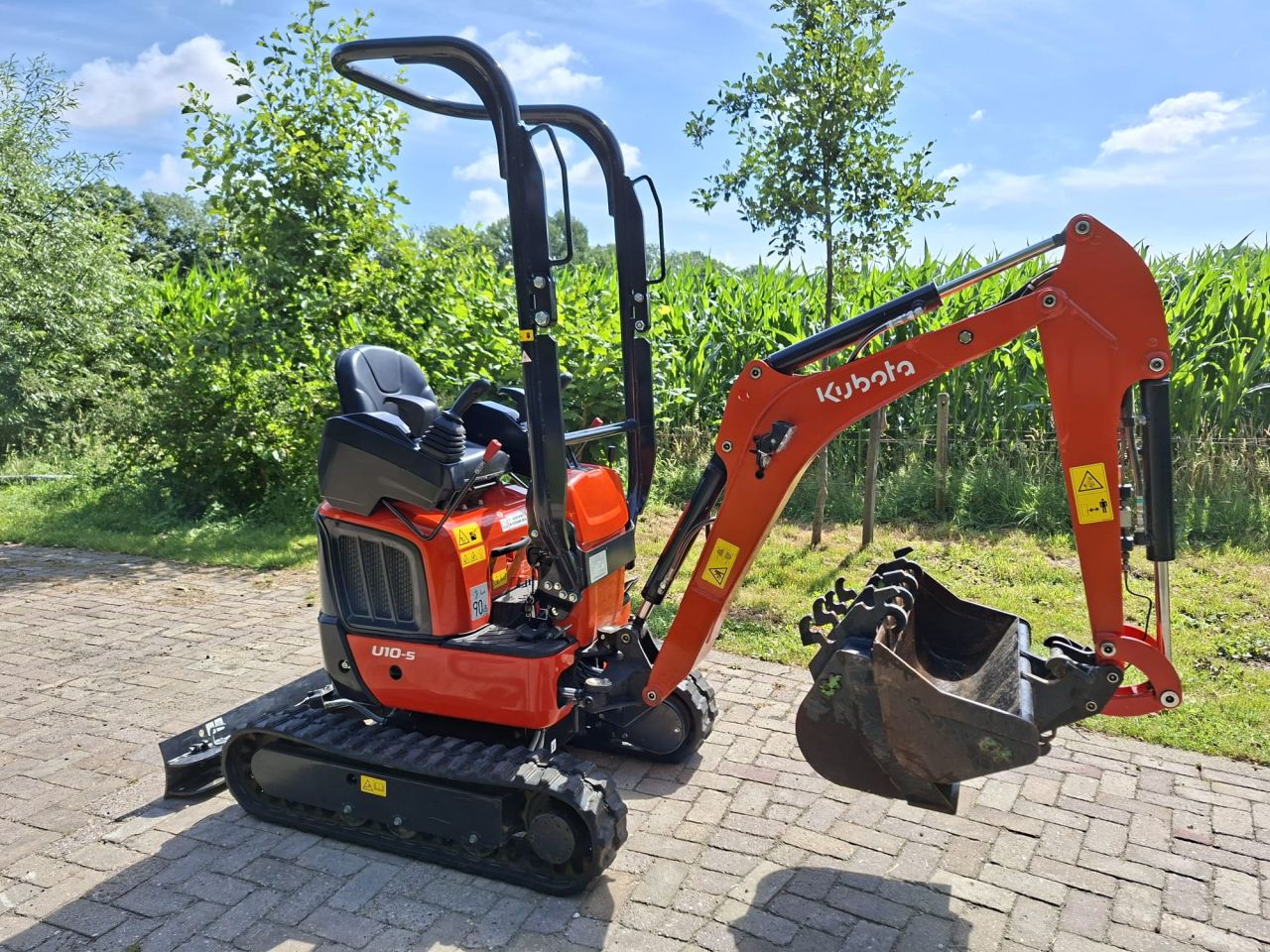 Kubota U10-5 | bj 2024 | 222uur | Hydr. snelwissel