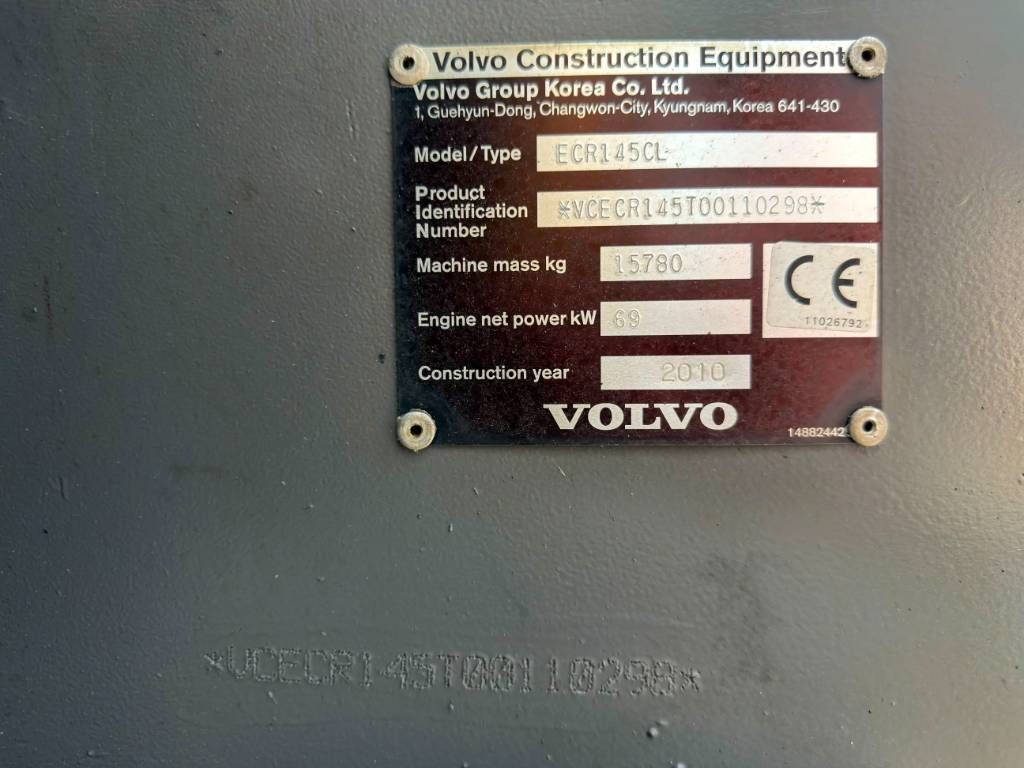 Volvo ECR145CL VA