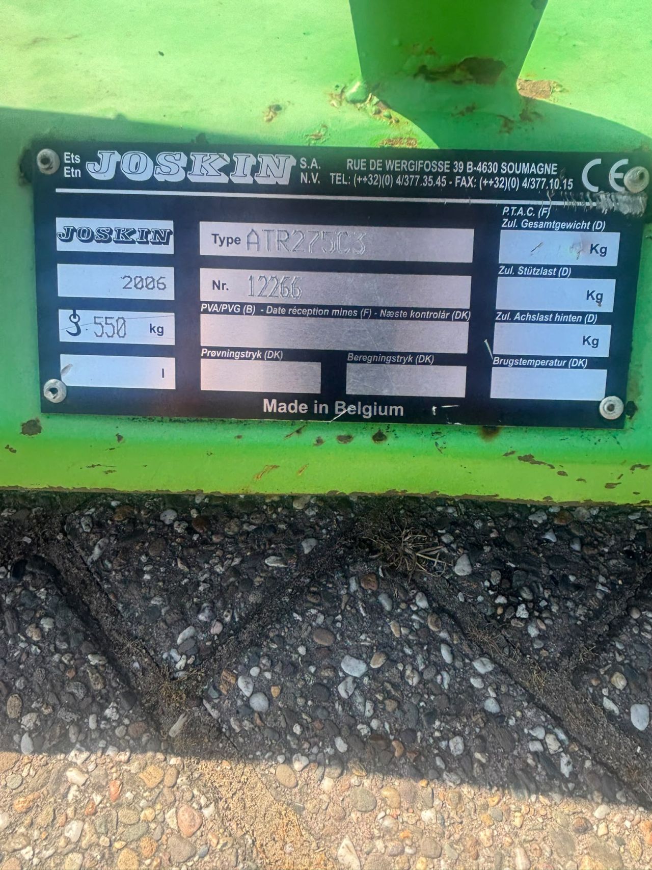Joskin ATR 275 C3