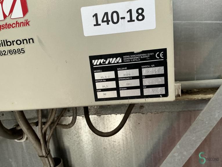 Shredders Weima WL 6S 1998