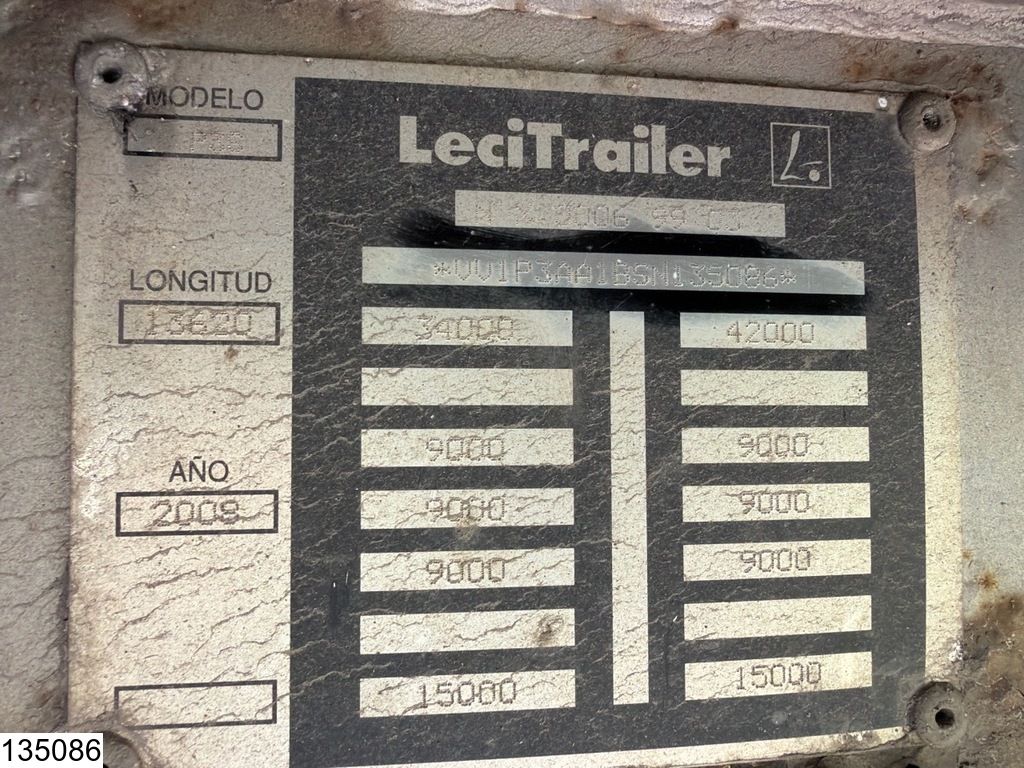 Lecitrailer Tautliner