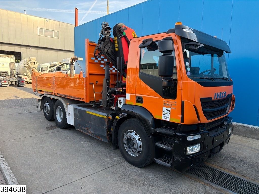 Iveco 260S33 EURO 6, CNG, Palfinger, Retarder, PTO