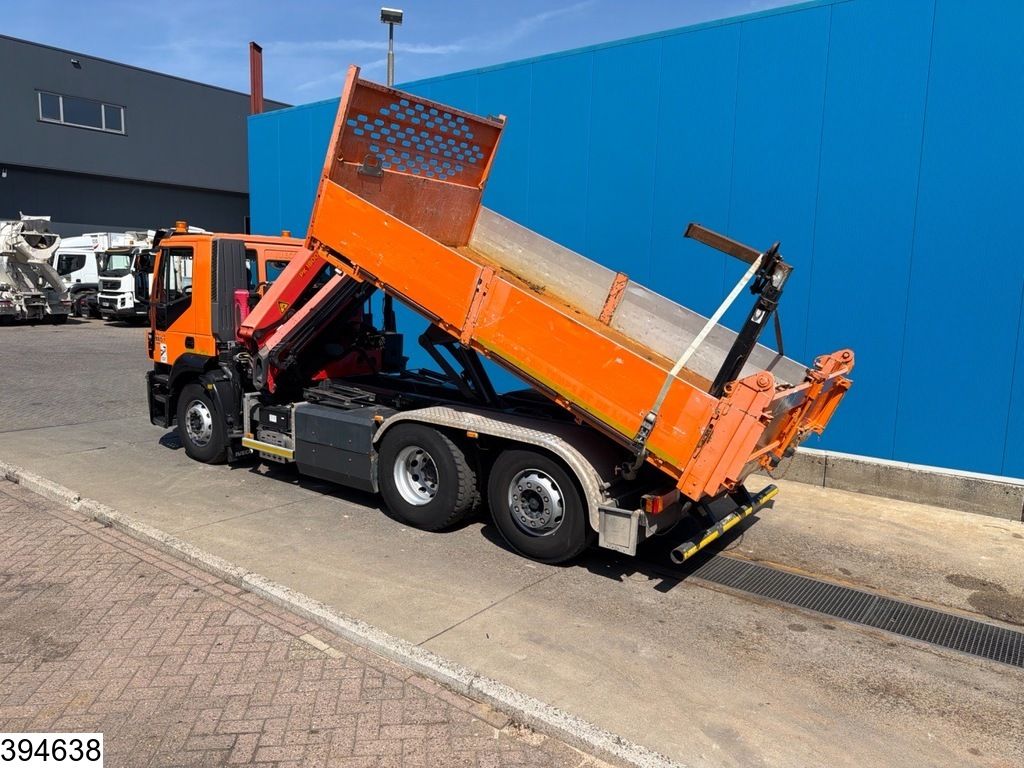 Iveco 260S33 EURO 6, CNG, Palfinger, Retarder, PTO