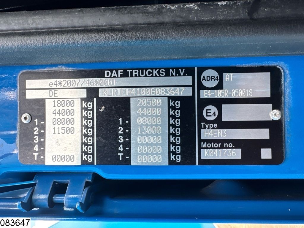 DAF XF 440 EURO 6, Retarder, Hydraulic