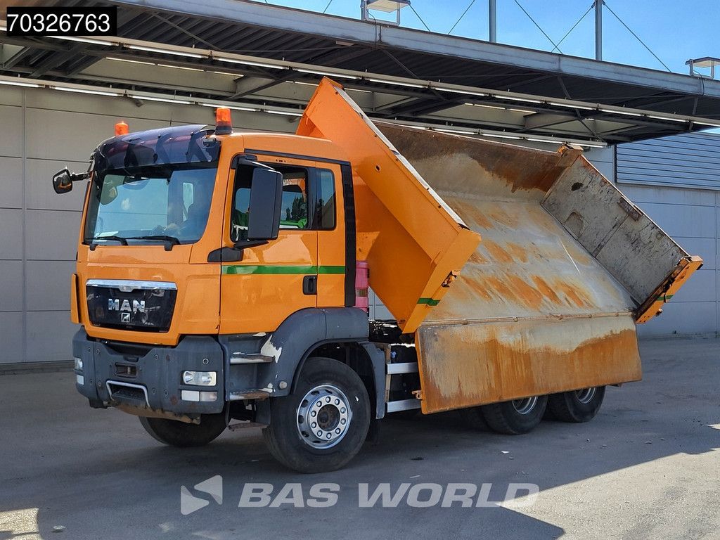 MAN TGS 33.400 6X4 10m3 2-way tipper Steel suspension Big-axle Automatic Retarder Euro 5