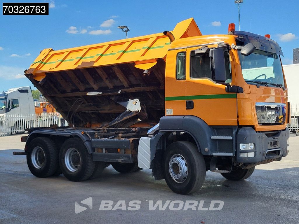 MAN TGS 33.400 6X4 10m3 2-way tipper Steel suspension Big-axle Automatic Retarder Euro 5