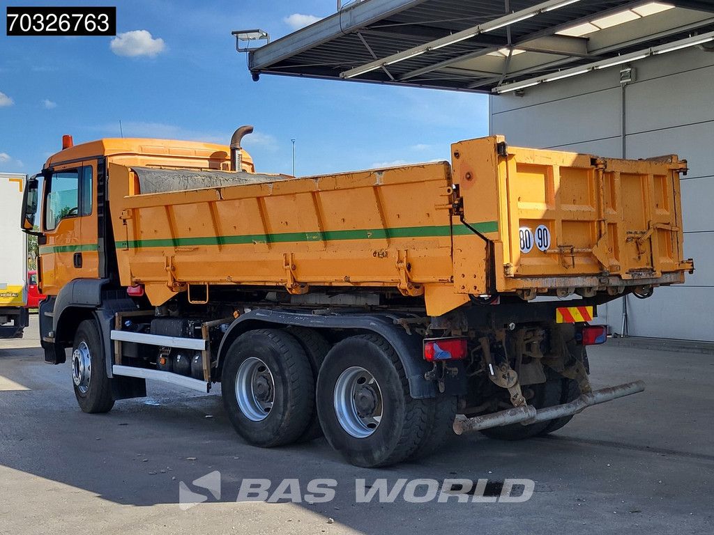 MAN TGS 33.400 6X4 10m3 2-way tipper Steel suspension Big-axle Automatic Retarder Euro 5