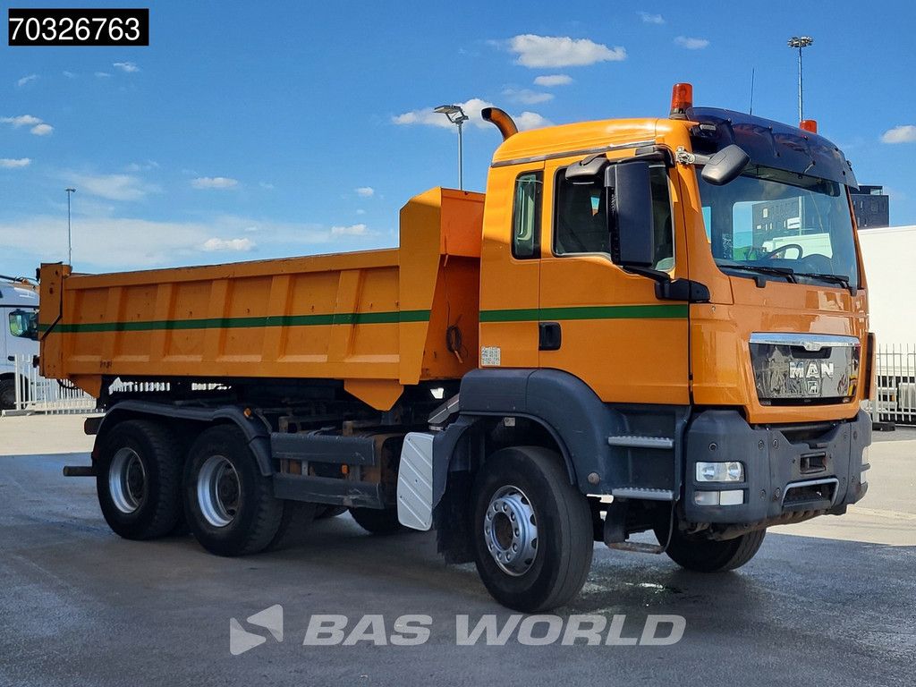 MAN TGS 33.400 6X4 10m3 2-way tipper Steel suspension Big-axle Automatic Retarder Euro 5