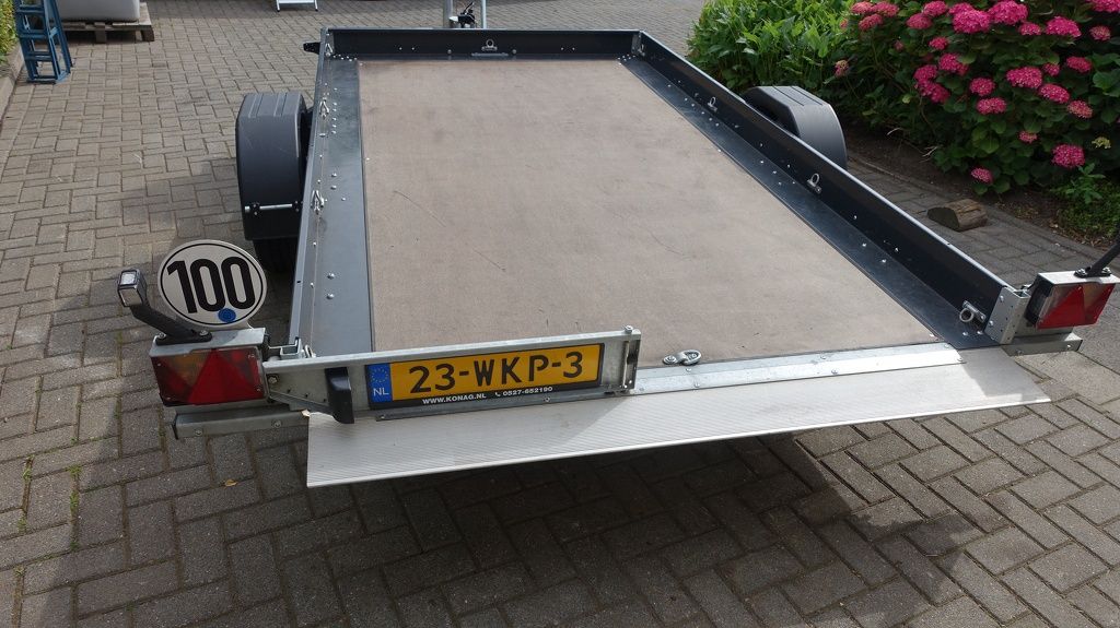 Proline zakbare enkelas transporter 320×180 cm 1600 kg