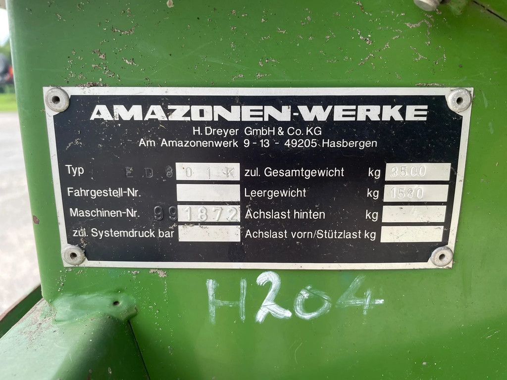 Amazone ED 801K amazone mais zaaier 8 rijer