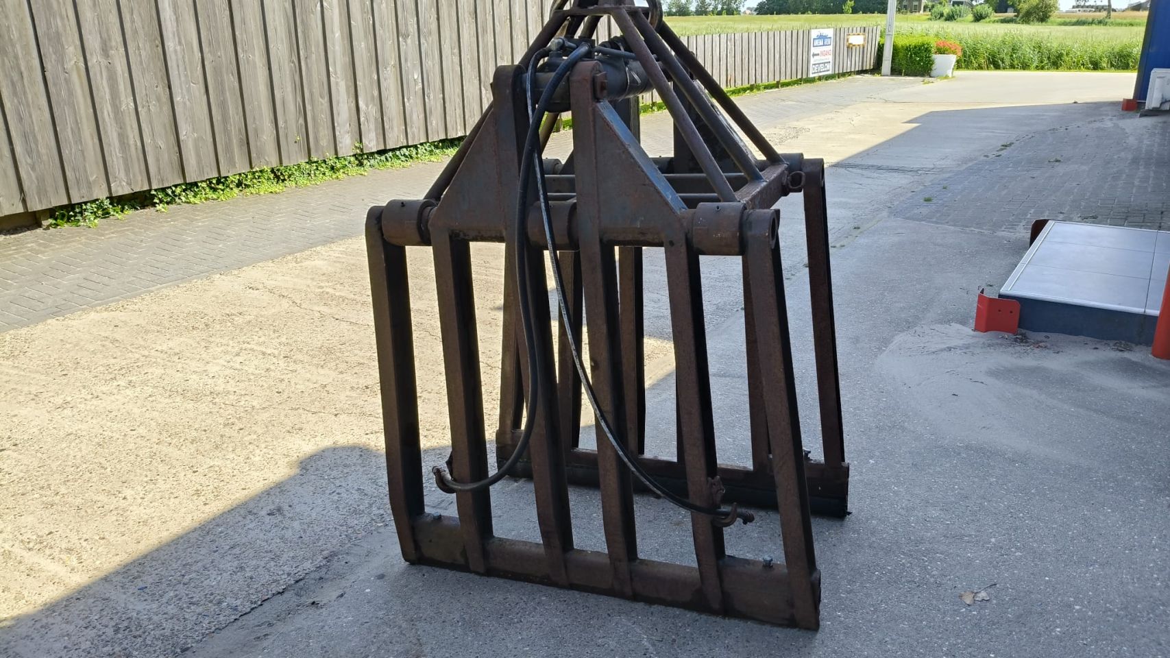 Stenenklem gebruikt