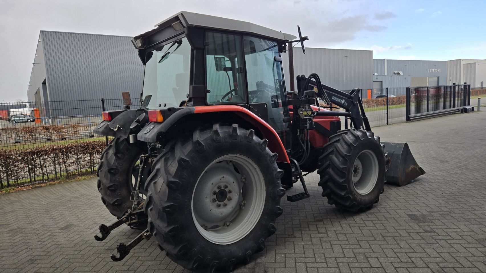 Same Silver 95 met voorlader airco 4910 Uur