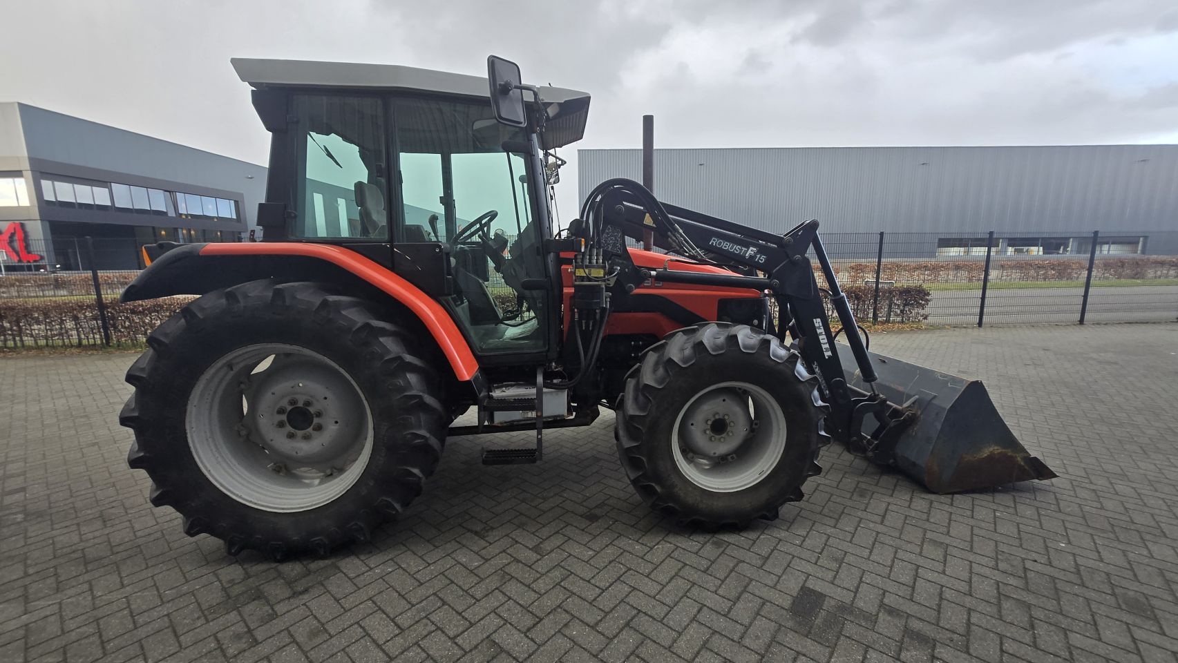 Same Silver 95 met voorlader airco 4910 Uur