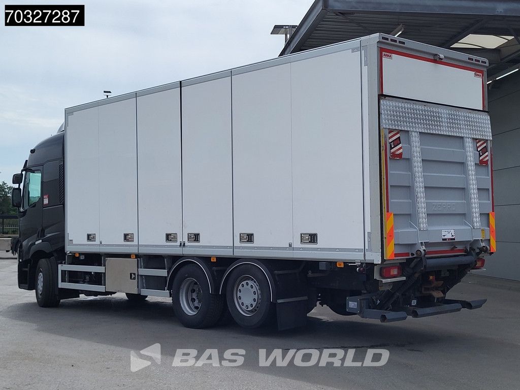 Renault T T 380 6X2 7,67m Box Full Air Lift+Steering Axle 2t Tailgate Euro 6