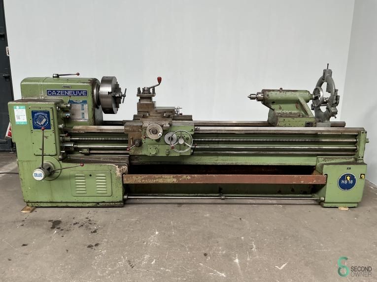 Horizontale draaibanken Cazeneuve HB 18, 670x2000mm