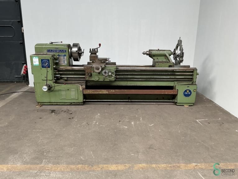 Horizontale draaibanken Cazeneuve HB 18, 670x2000mm