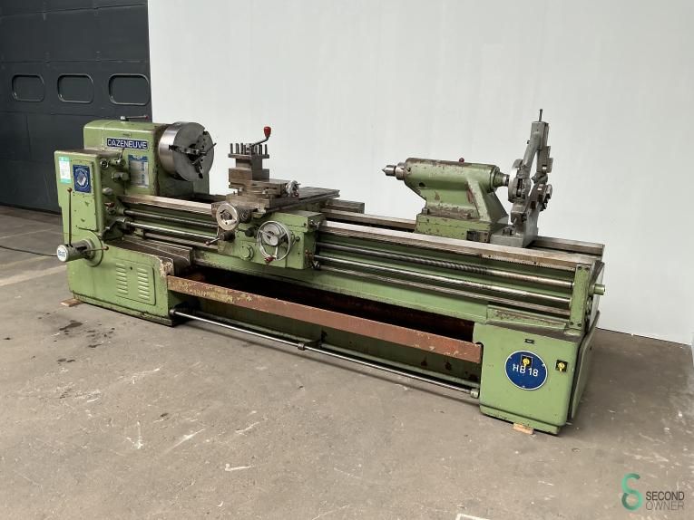 Horizontale draaibanken Cazeneuve HB 18, 670x2000mm