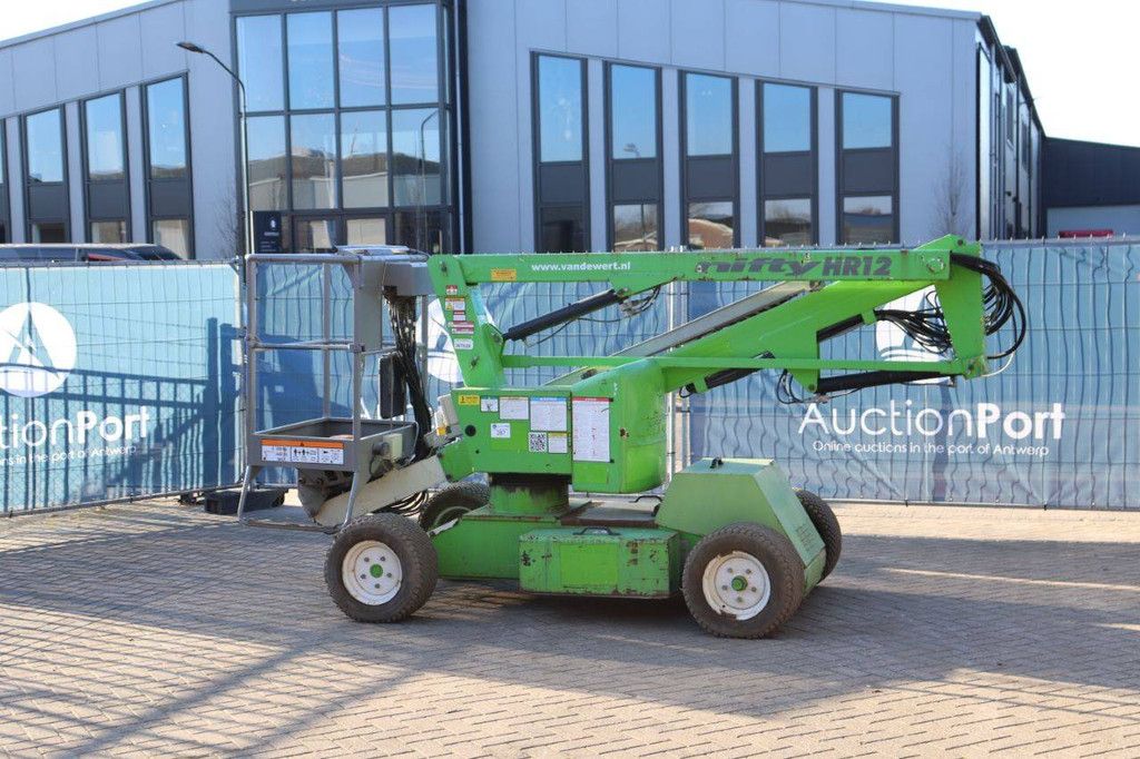 Knikarmhoogwerker Niftylift HR12NDE Elektrisch + Diesel 12m 2014