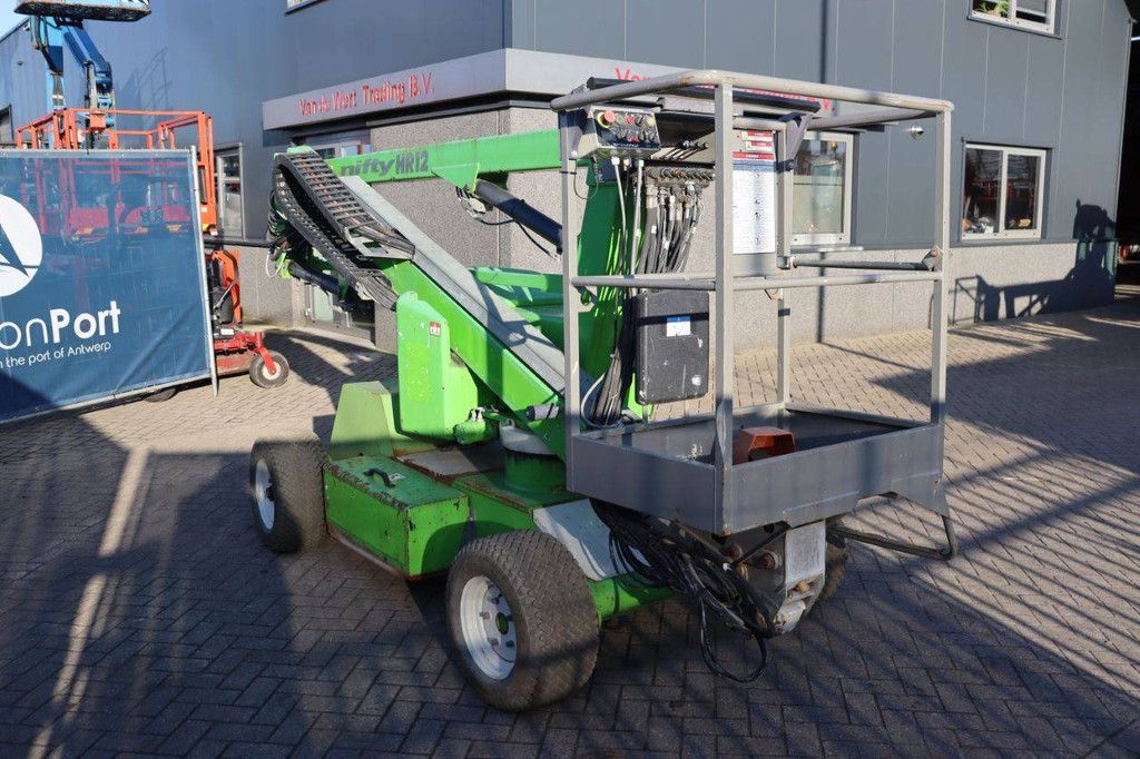 Knikarmhoogwerker Niftylift HR12NDE Elektrisch + Diesel 12m 2014
