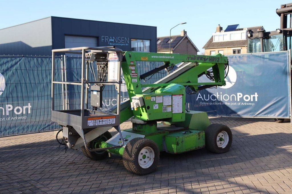 Knikarmhoogwerker Niftylift HR12NDE Elektrisch + Diesel 12m 2014
