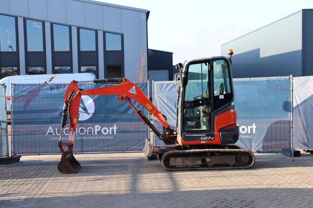 Rupsgraafmachine Kubota U27-4 Diesel 2016