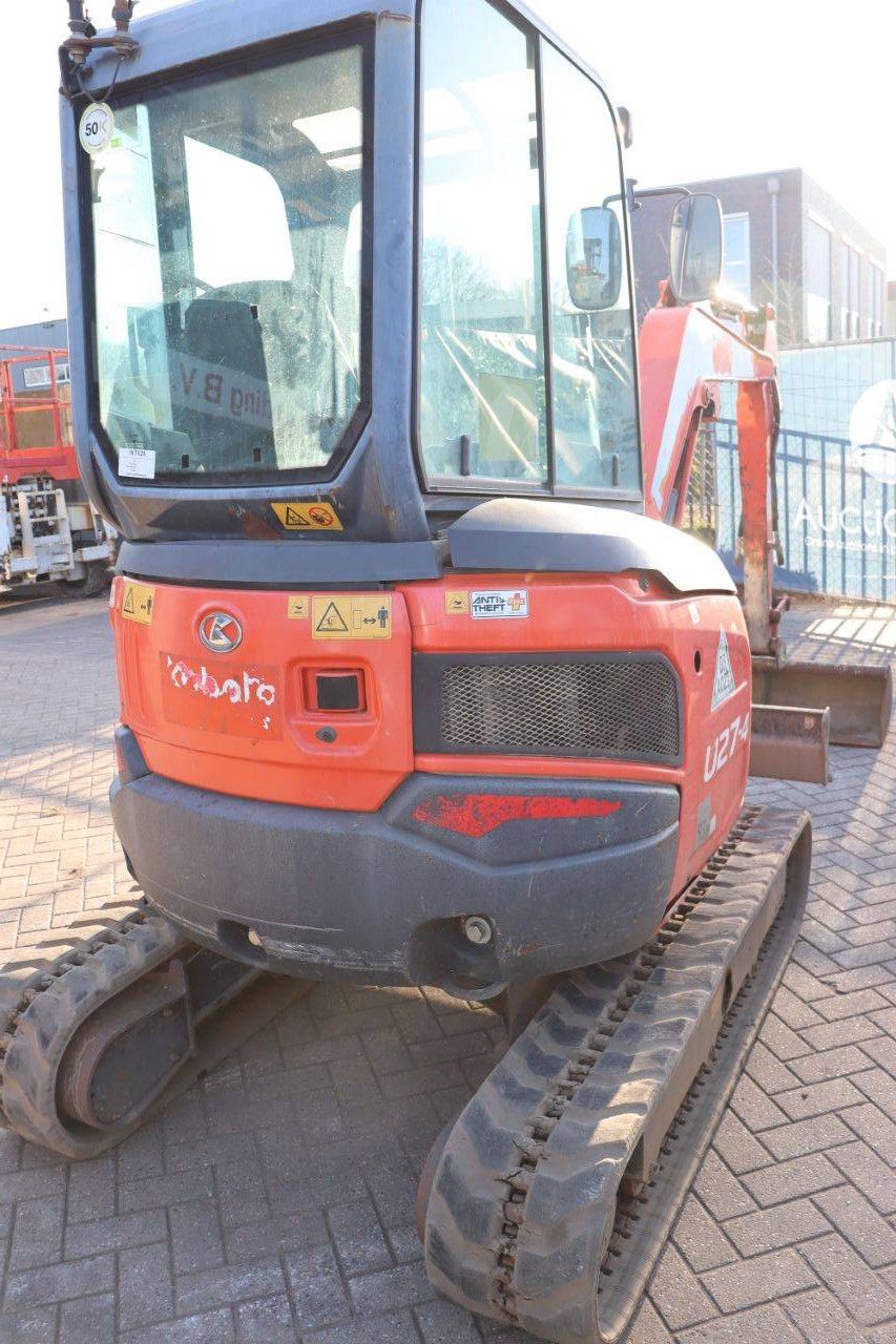 Rupsgraafmachine Kubota U27-4 Diesel 2016