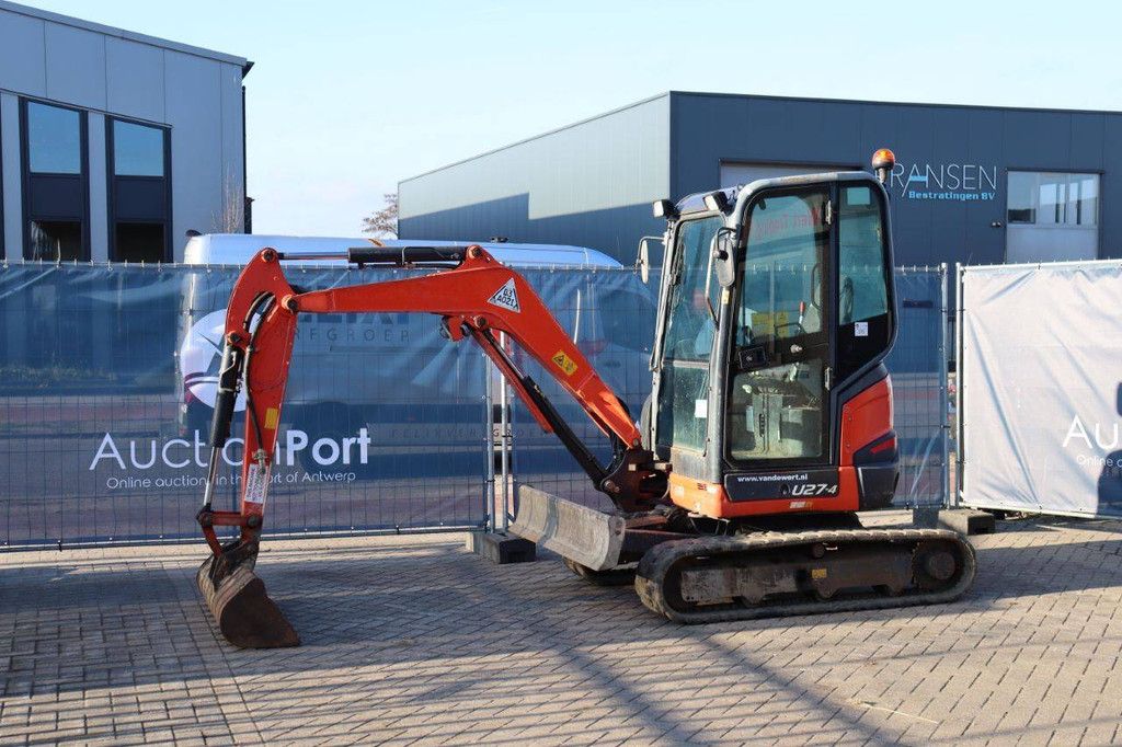 Rupsgraafmachine Kubota U27-4 Diesel 2016